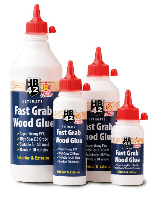 Fast grab wood glue