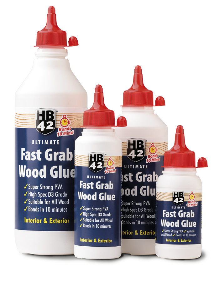 Fast grab wood glue