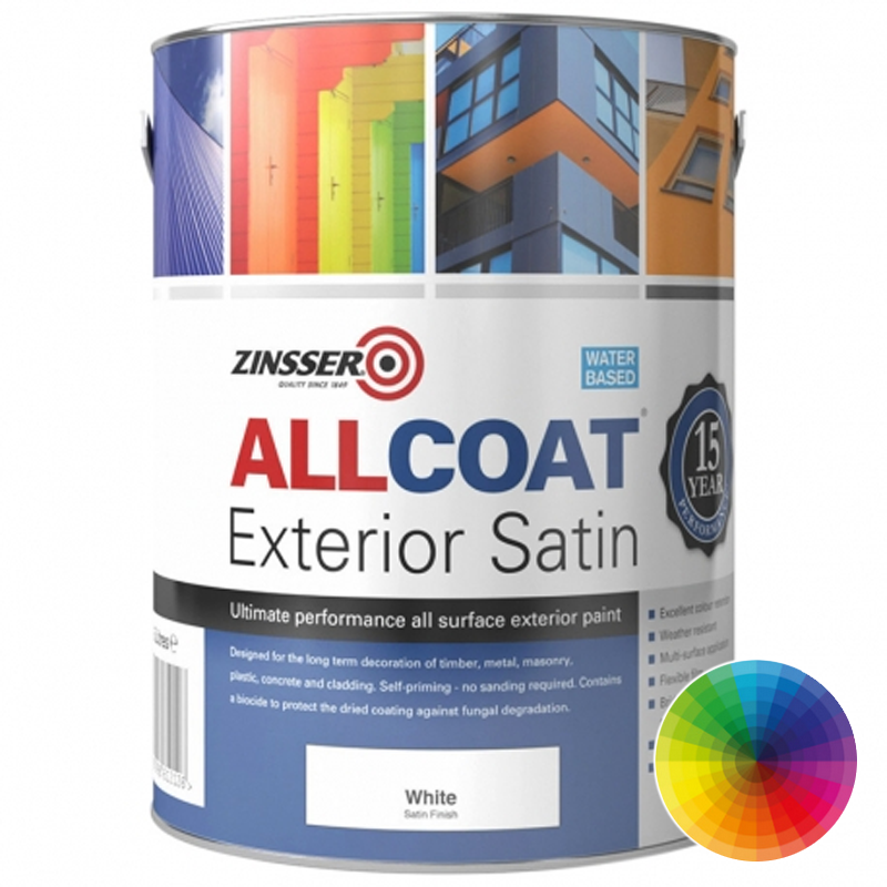 AllCoat ® Exterior Satin - Water Based